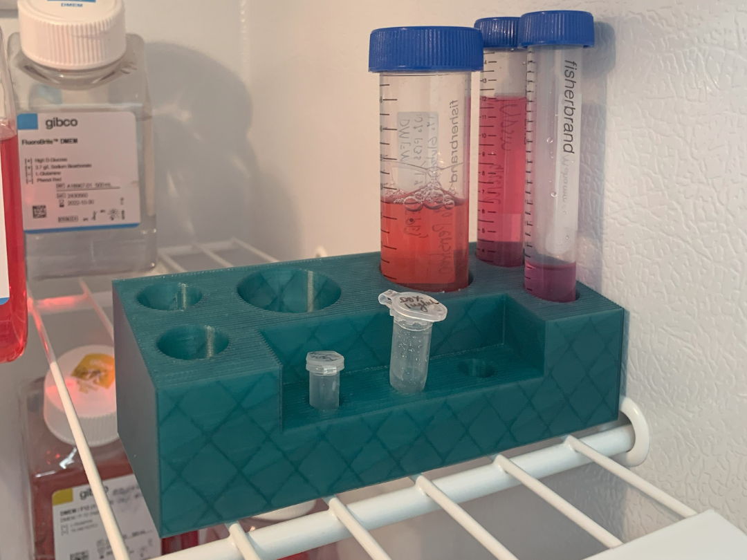 Multi size science tube Holder (50,15, and 1.5mL)