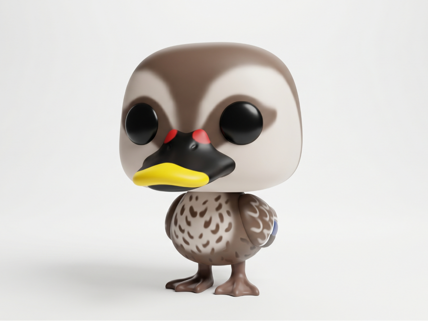 Eurasian spot billed duck