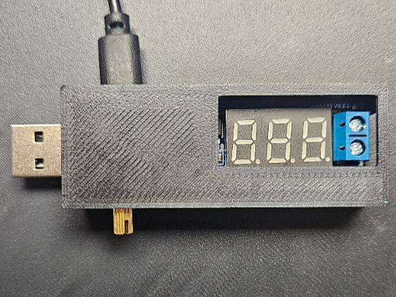 Adjustable DC_DC USB Power converter module shell