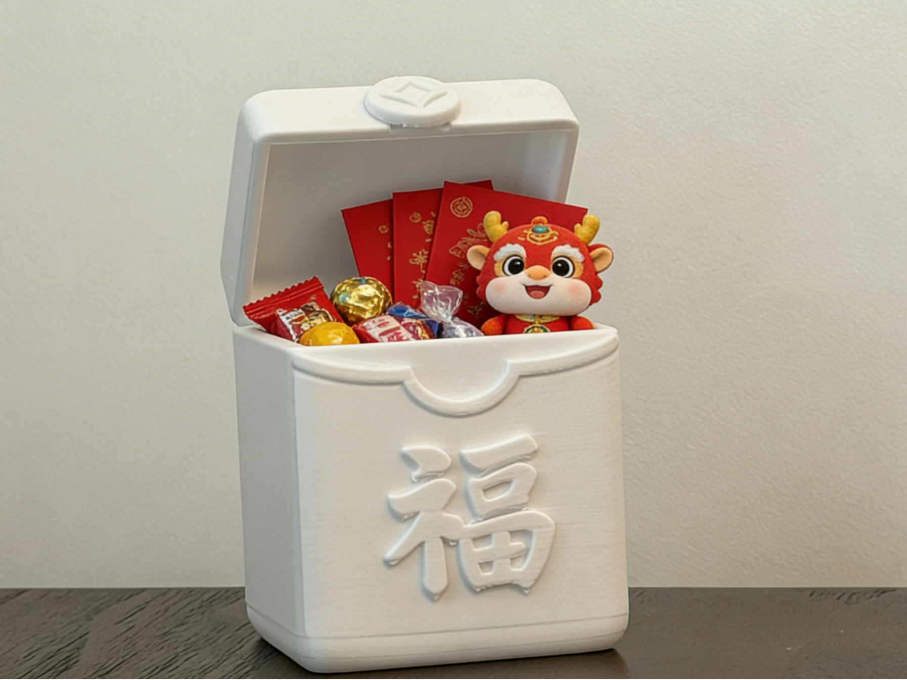 过年大福盒  收纳格  糖果盒