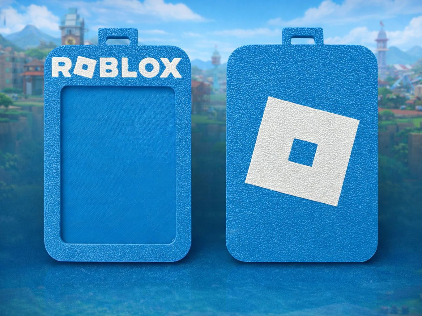 Roblox ID Card Holder – School Badge (55x86 mm)