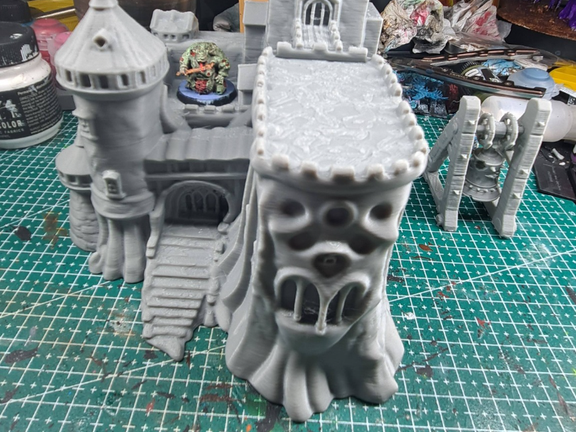 Castle of the plauge god