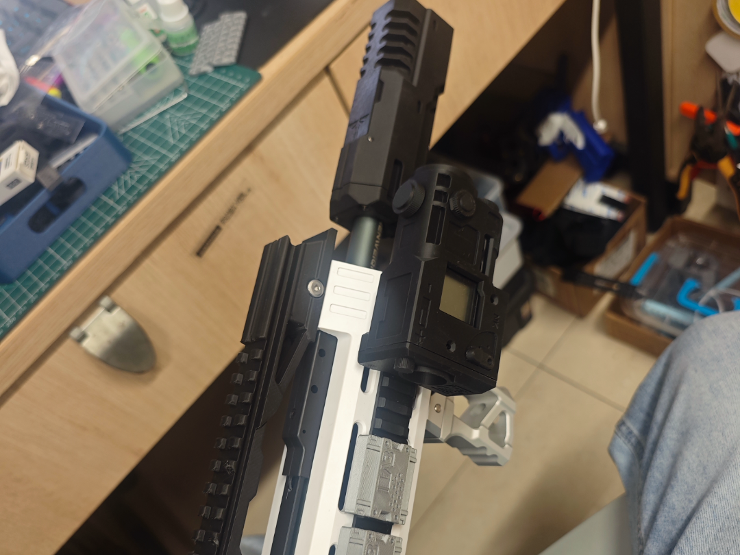索尼运动相机AS15/30改装弹道记录仪，PERST-4激光指示器造型