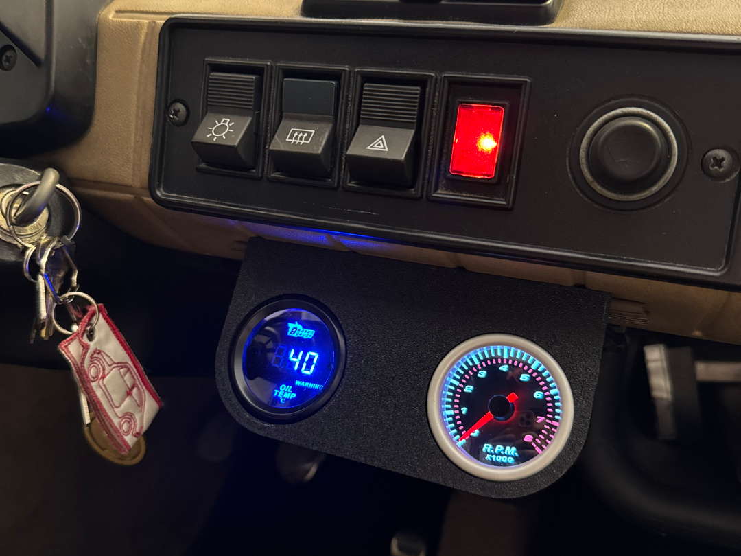 alloggio strumenti per fiat 126