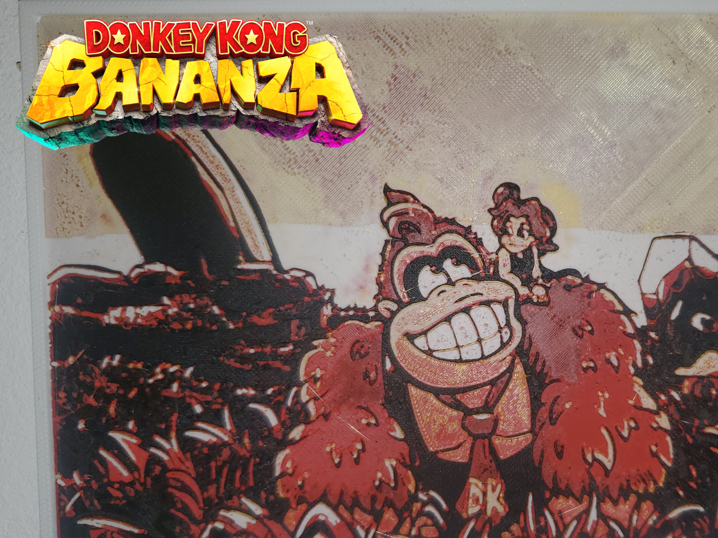 hueforge Donkey Kong Bananza