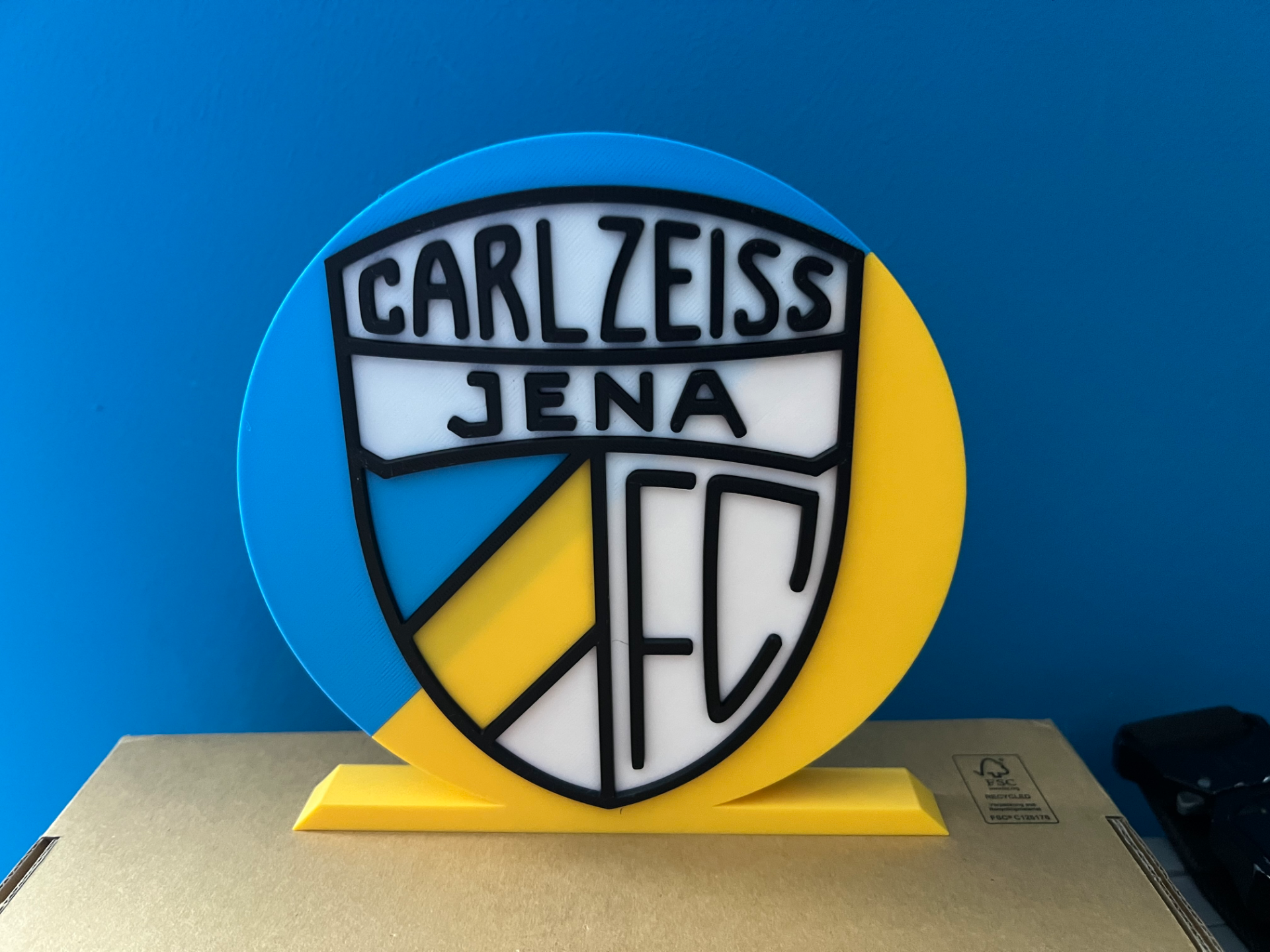 Aufsteller Carl Zeiss Jena