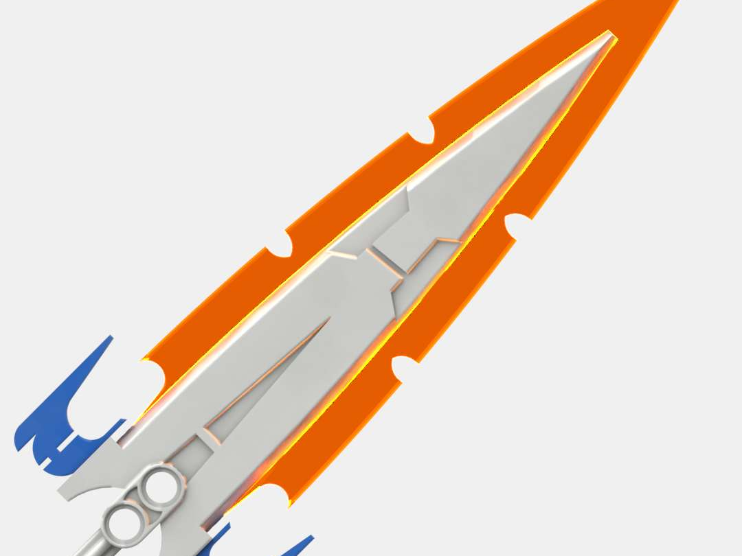 Bionicle Tahu Uniter of Fire Sword Prototype