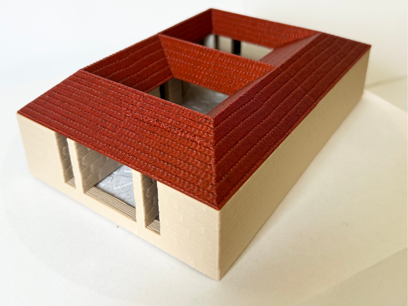 A beginner’s model of a Roman Villa