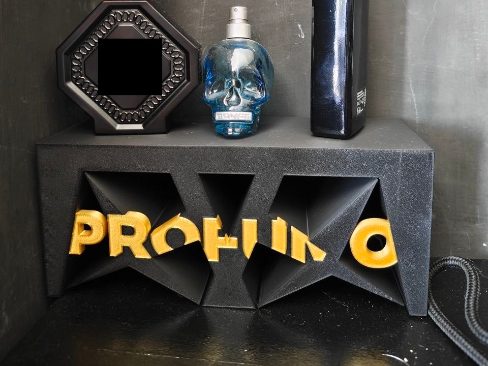 Alzatina soprammobile per profumi