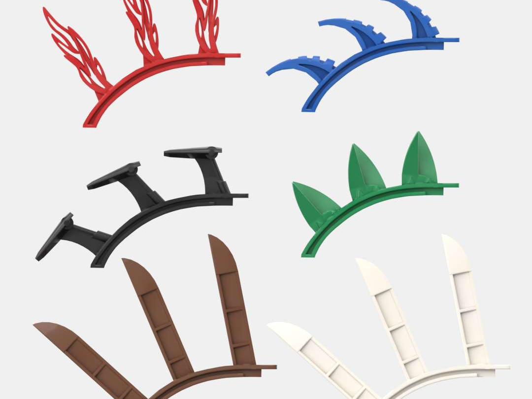 Bionicle Rahkshi Prototypes Spines pack