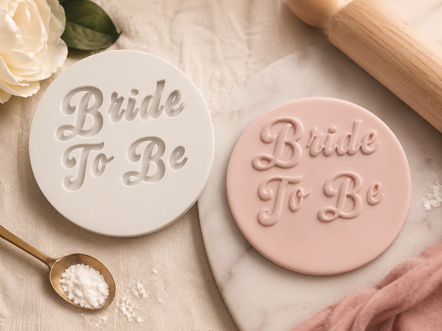 Bride To Be - Sugar Paste Mold