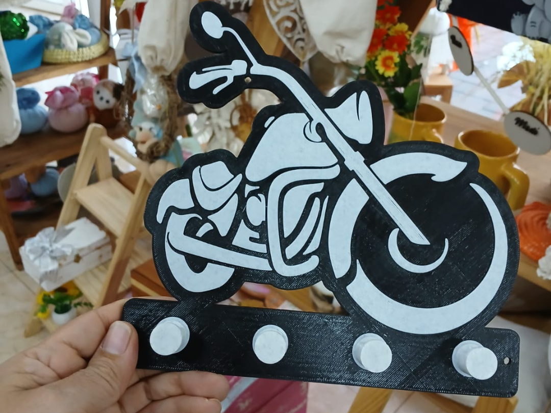 porta llave moto chopera