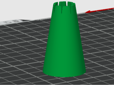 soft serve nozzle for piping bag