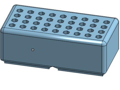 3.9mm hex screwbit holder gridinity