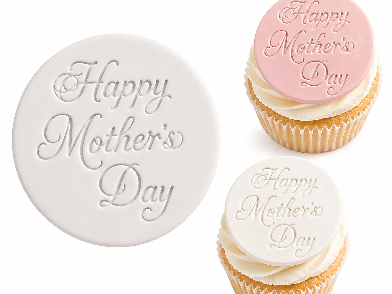 Happy Mother Day - Sugar paste mold