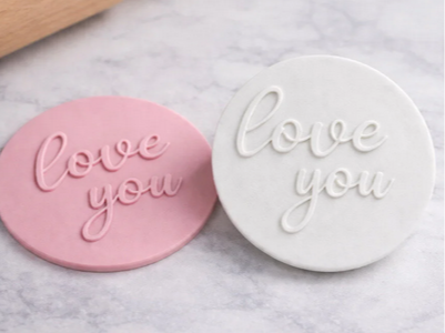 Love You - Sugar Paste Mold