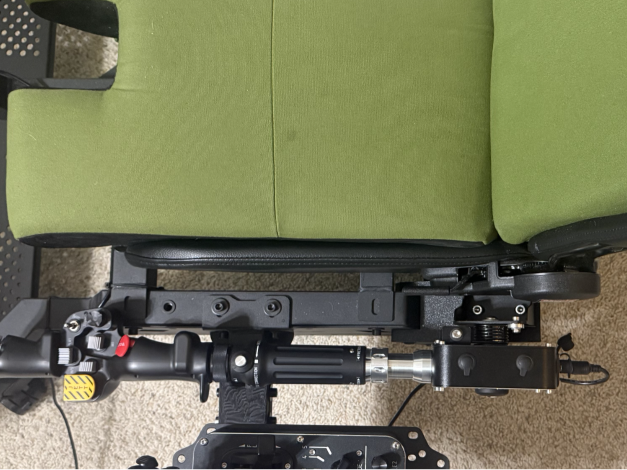 Mounting bracket for Virpil TCS to NLR Flight Seat