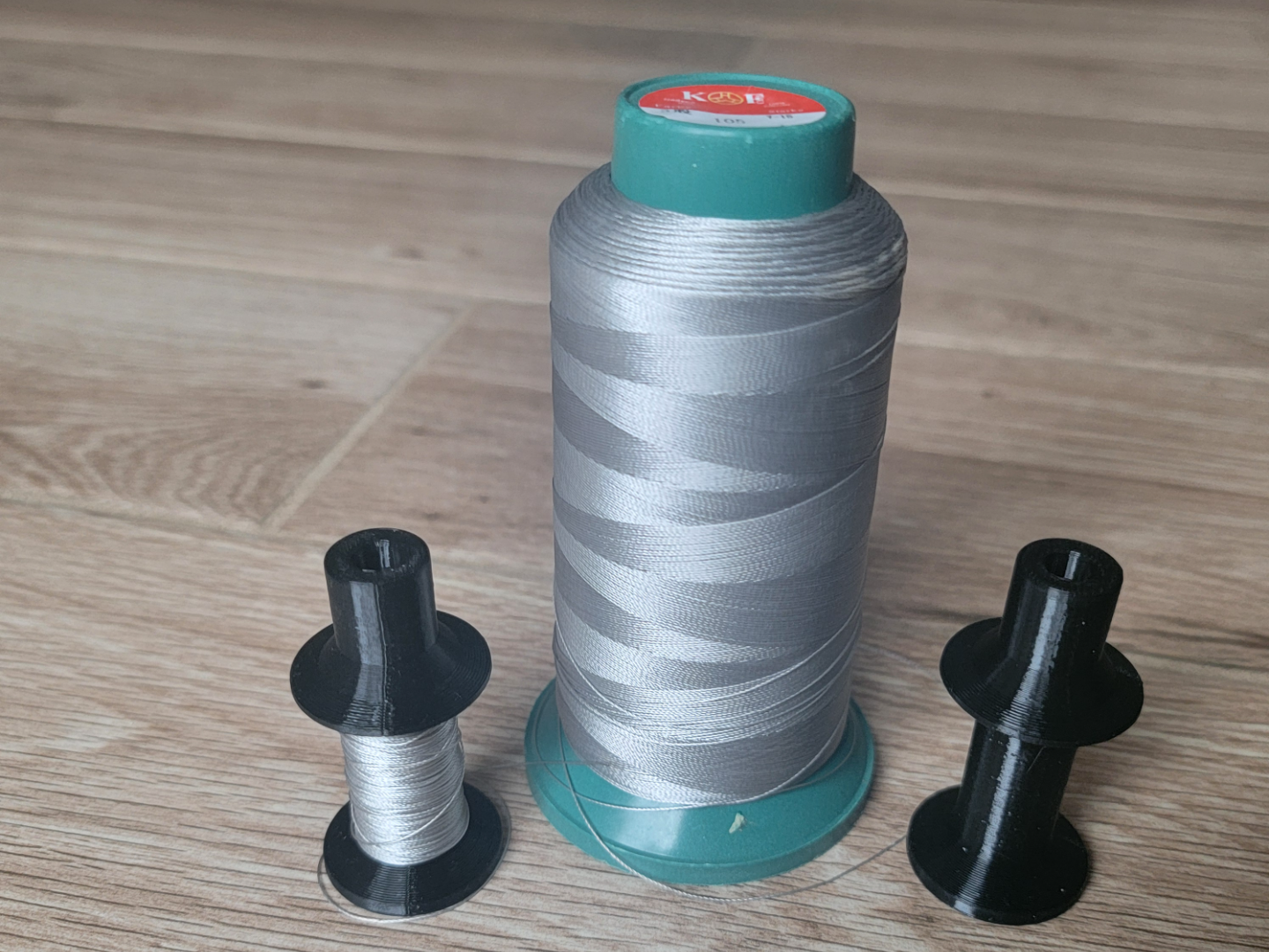 Sewing Thread Spool with Bobbin winder