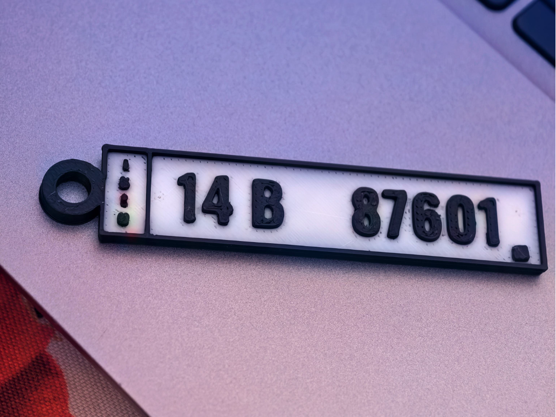 Iraqi license plate generator