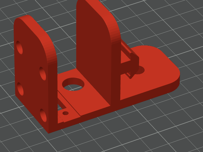 30-40mm T slot iDS camera mount