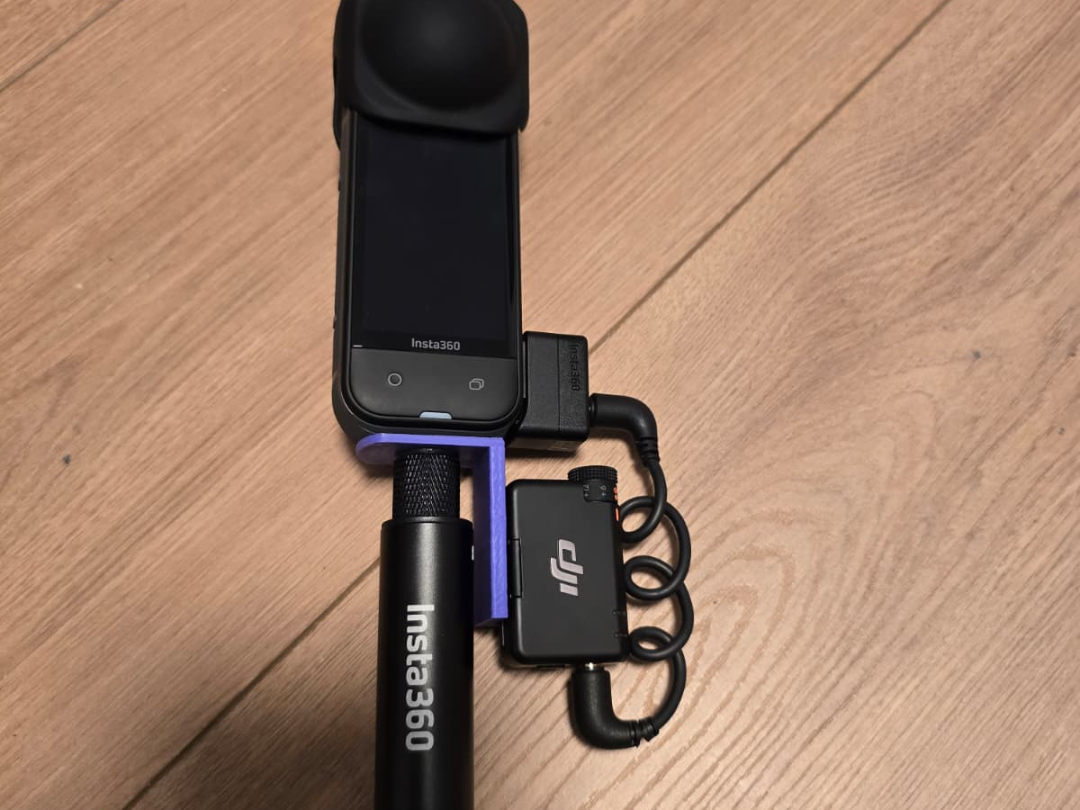 Insta360 x5 cold shoe (DJI Mic mini) v2