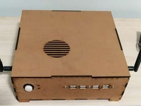Case for mini ITX motherboard - RS232