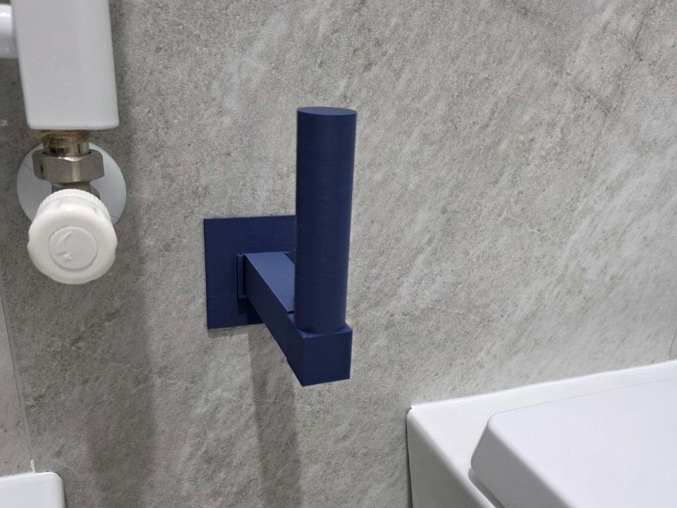 Porta rotolo carta igenica estensibile