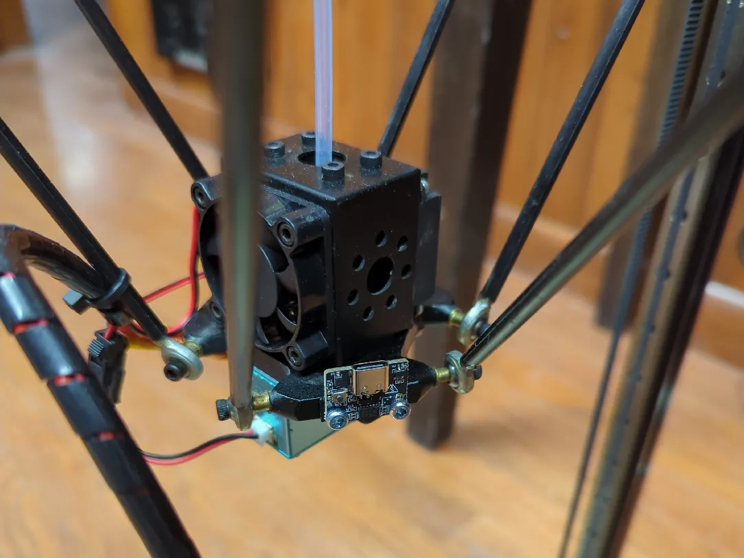 Anycubic Kossel 15.5mm IMU Mount and Drill Guide