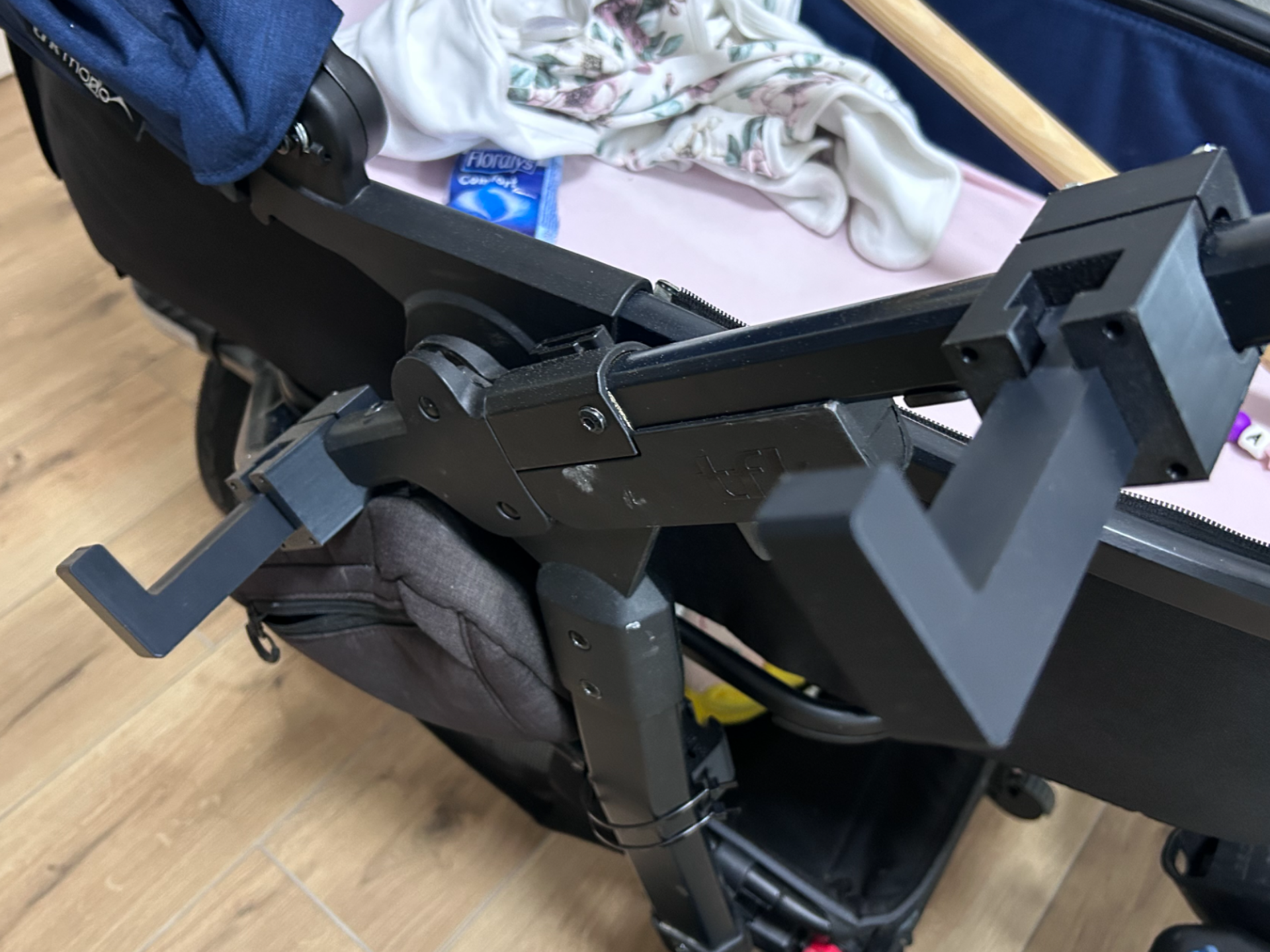 Bike holder for carriage