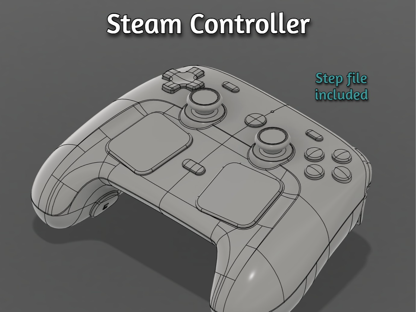 Steam Controller stp files