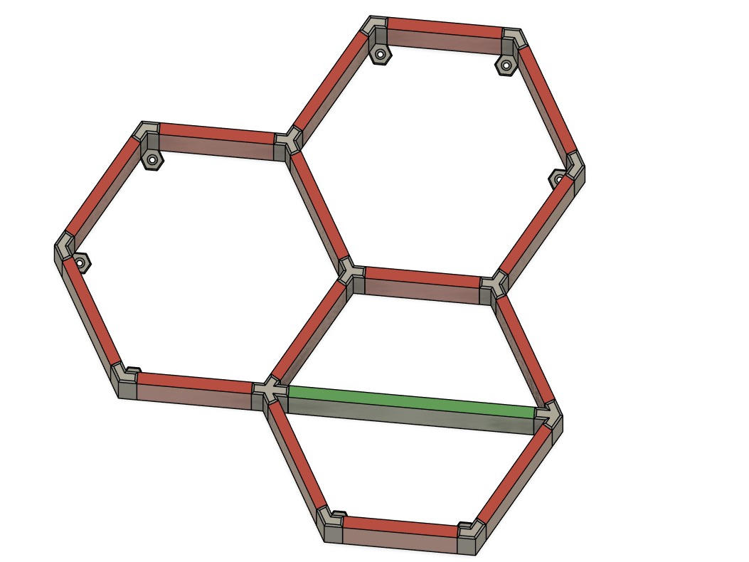 Hexagon Shelving Modular