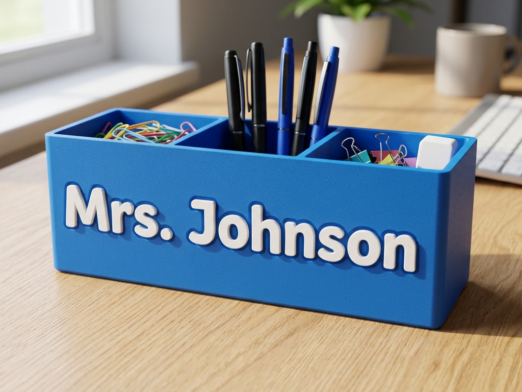 Custom Desk Caddy