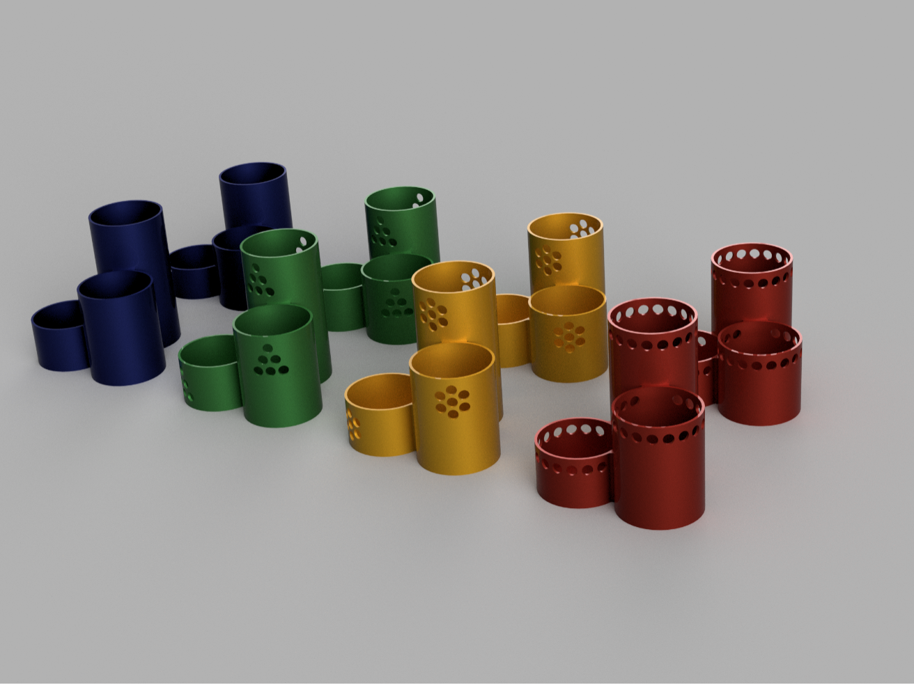 Desktop Penbox Organizer Radial