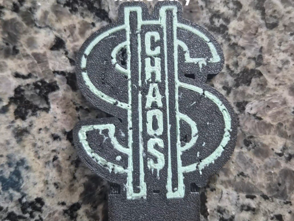 CHAOS = CASH HARDHAT CLIP
