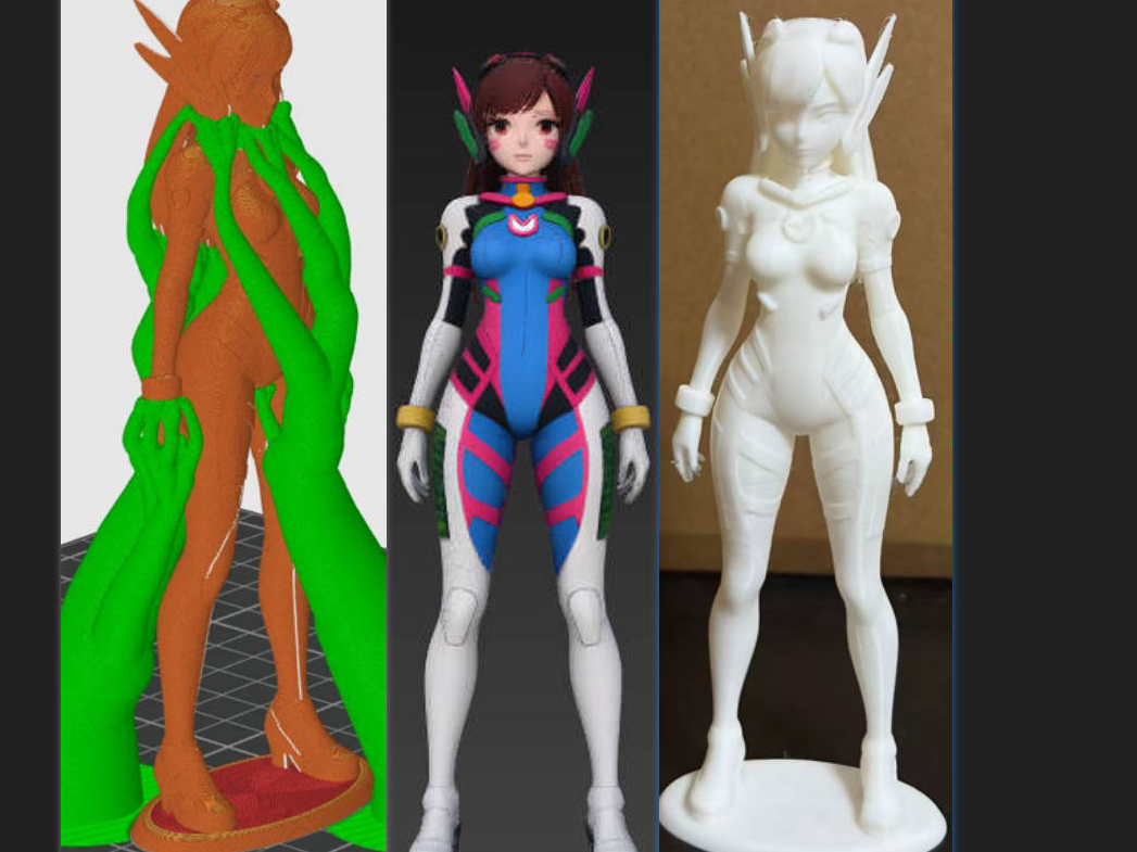 守望先锋|D.Va|机甲少女|手办|动漫|游戏