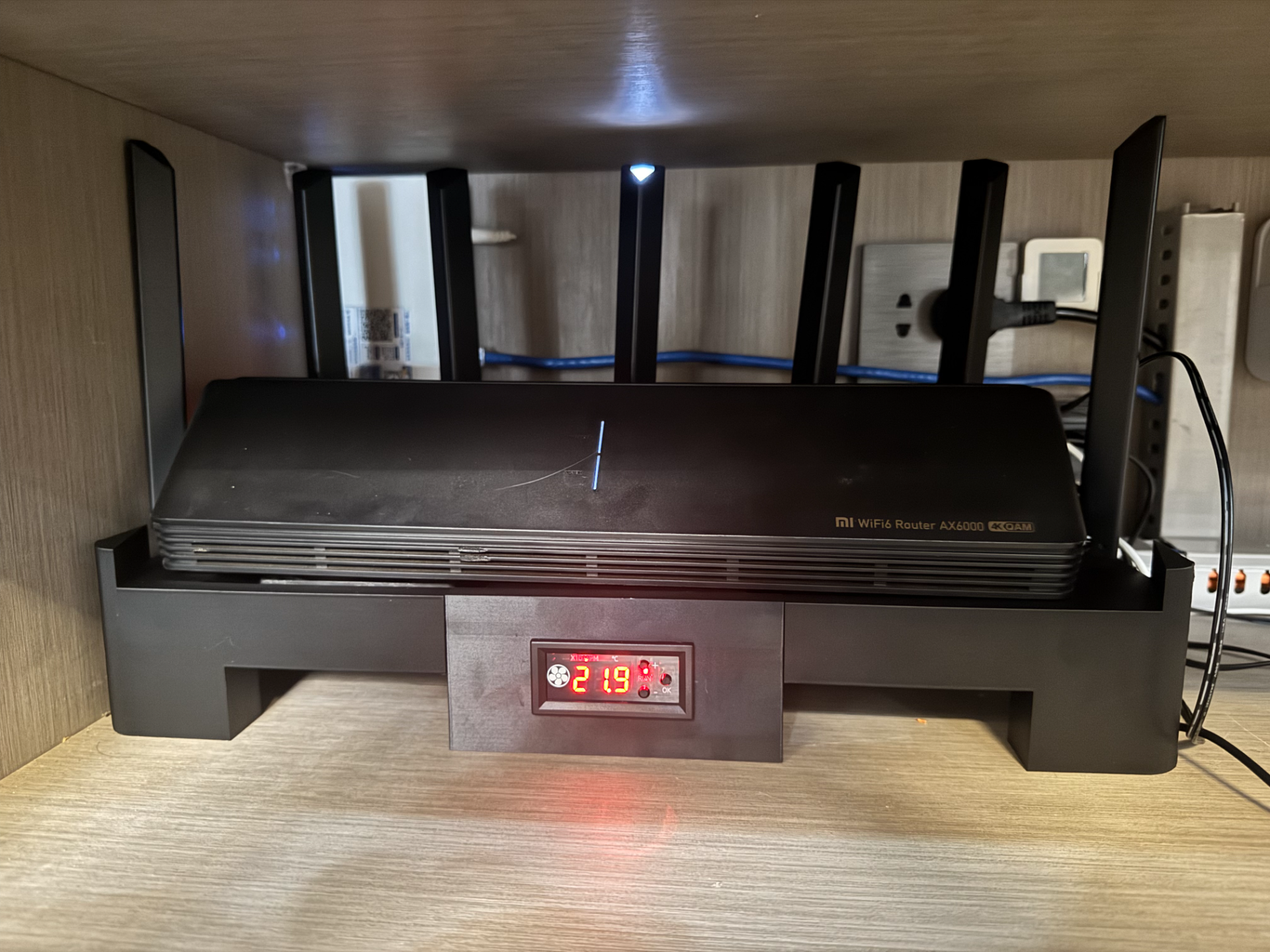 小米AX6000路由器温控散热底座 BE7000散热（兼容AX3600 AX6000 BE7000）