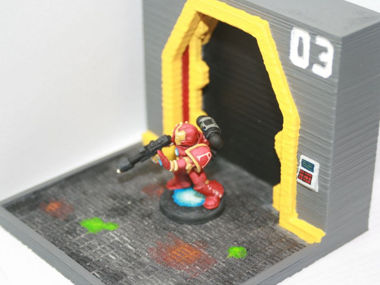 Cubicle Miniature Display II - Sci-Fi