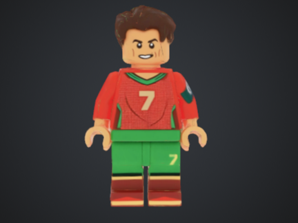ronaldo brick-style