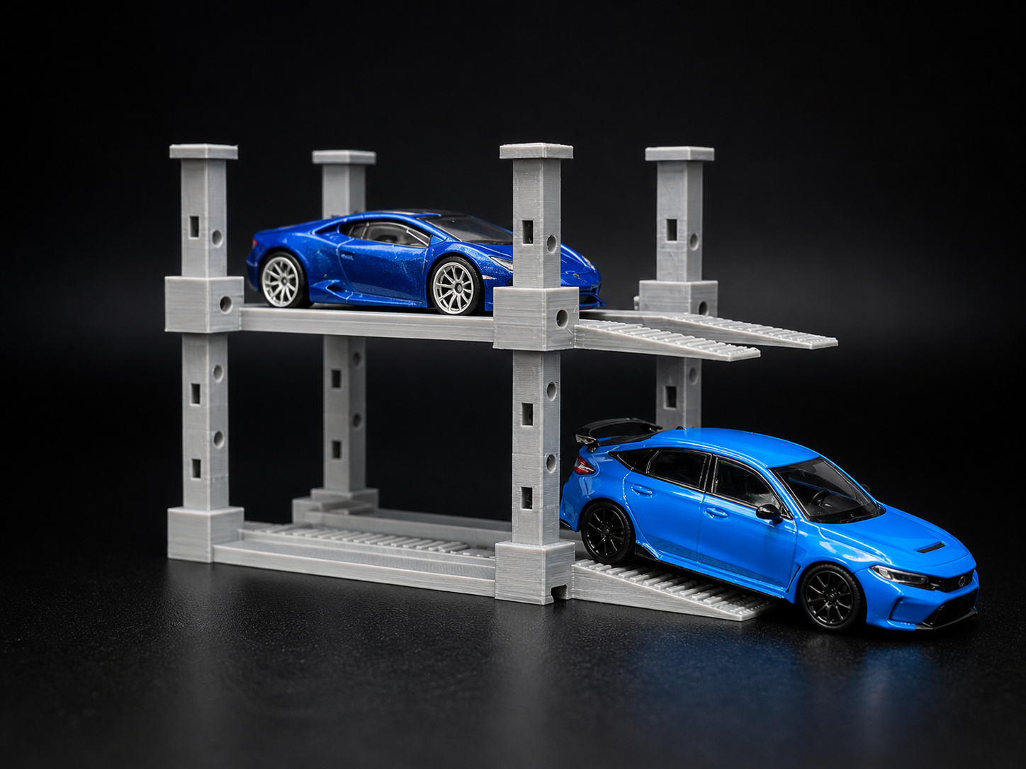 1/64 Stackable Diecast Display Diorama Rack
