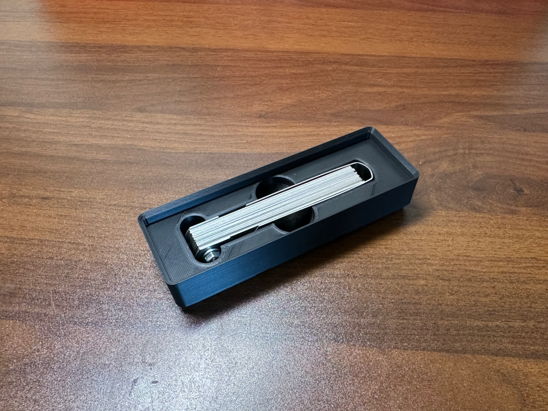 Gridfinity Gauge Feeler 3x1