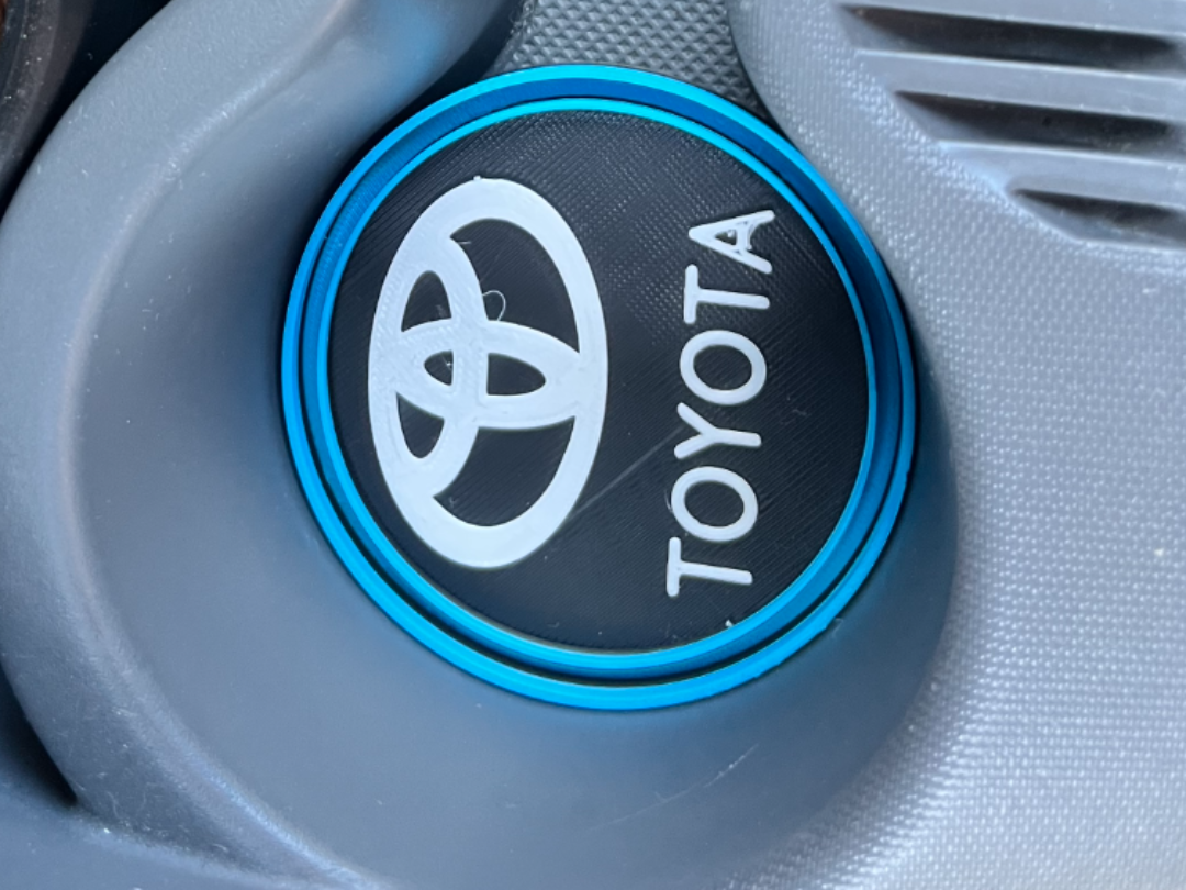 Toyota aygo coaster for cupholder