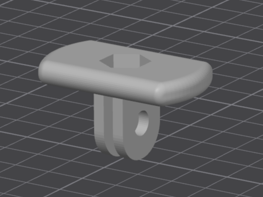 Insta360 Screw to Gopro Attachment Adapter