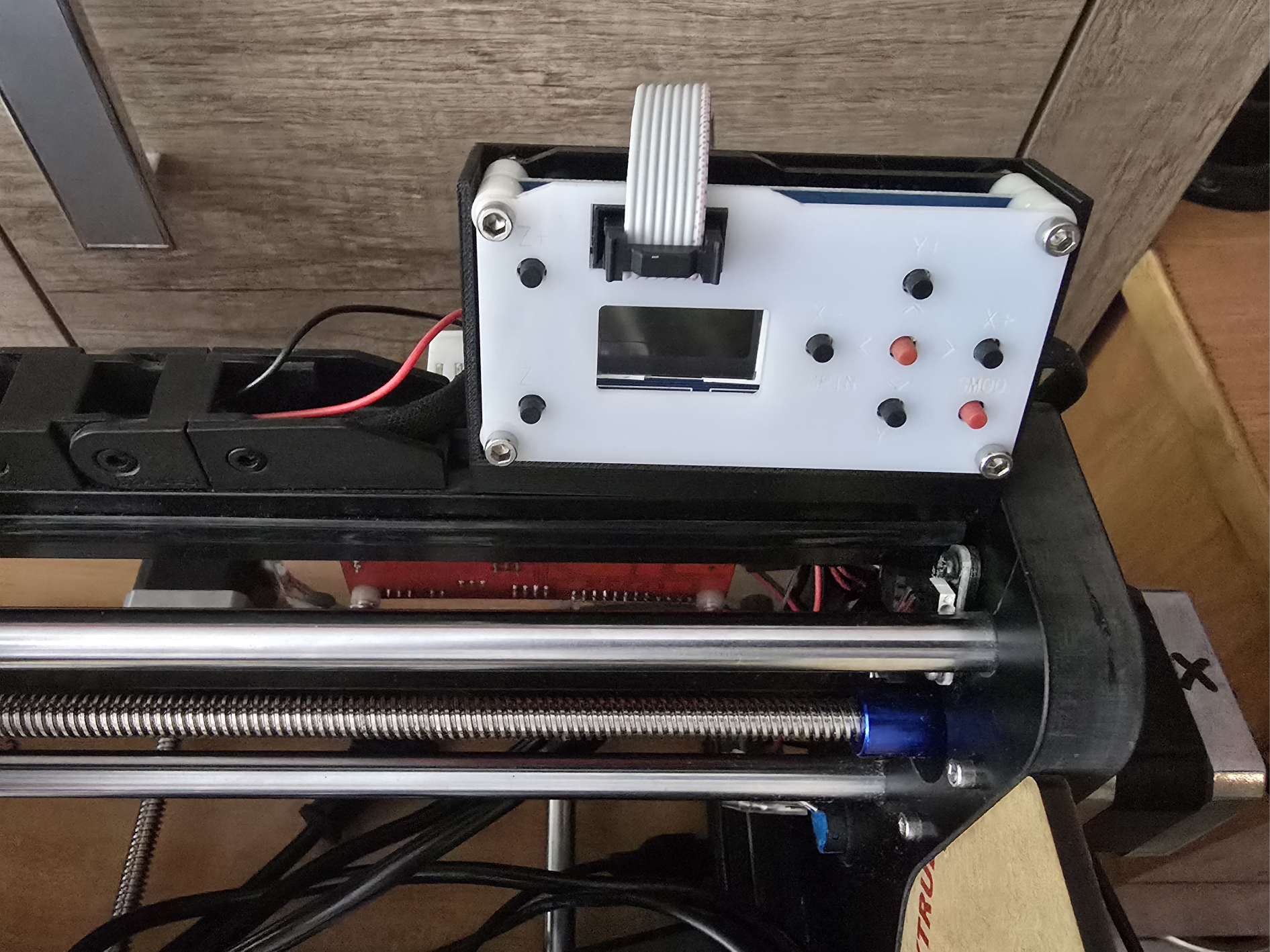 CNC 3018 Pro - controller mount