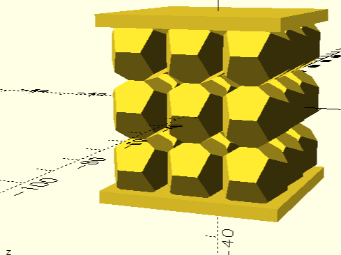 Dodechedron structure