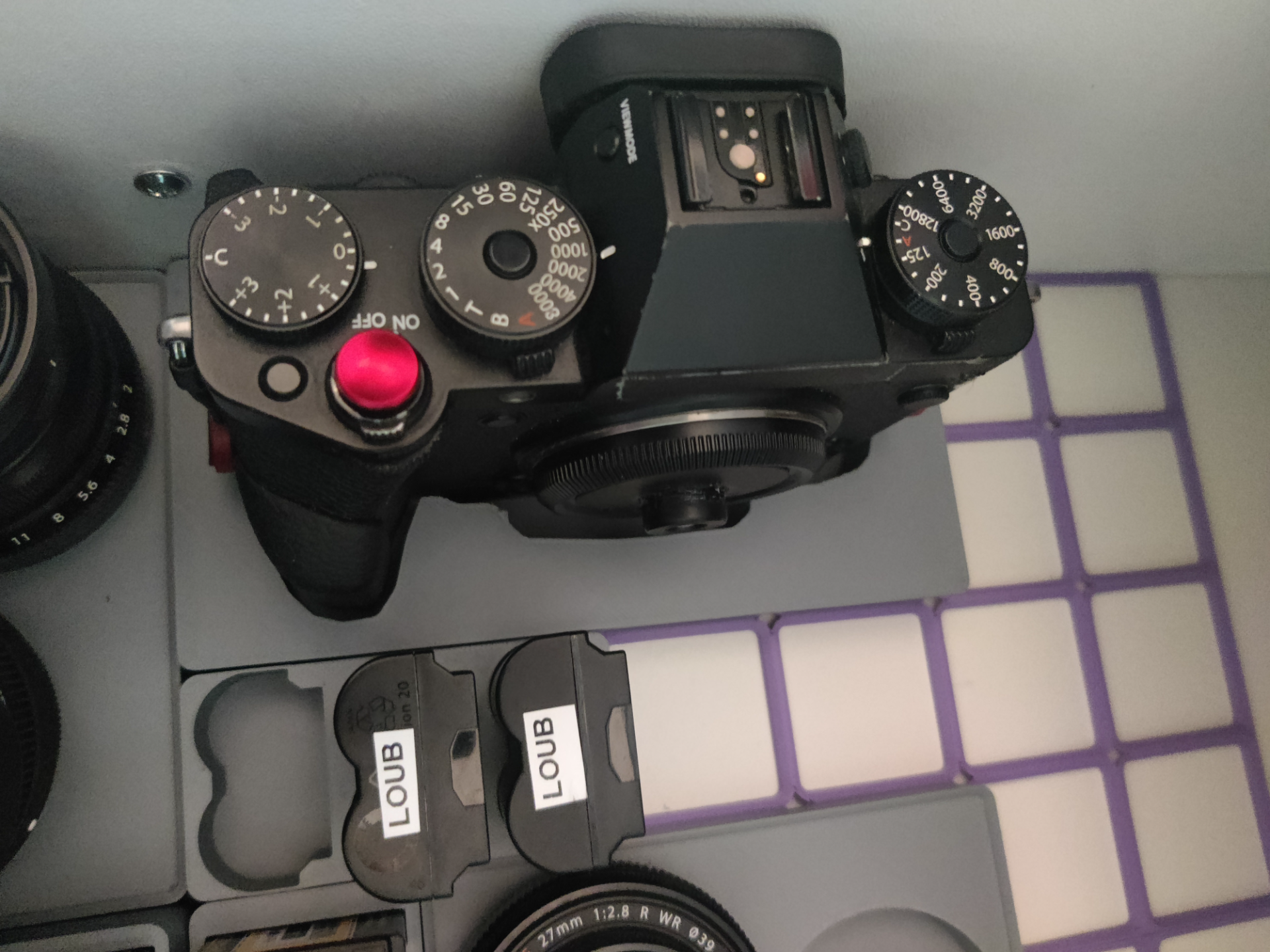 Gridfinity Fujifilm x-t5 + grip officiel