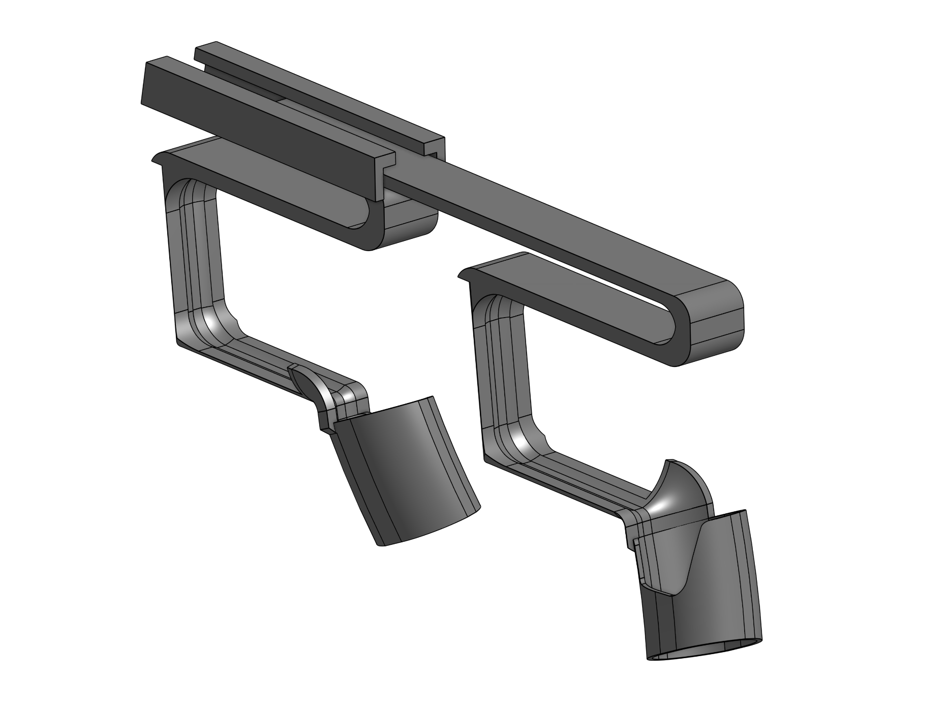 Meta Quest 3 Controller Gun Attachment