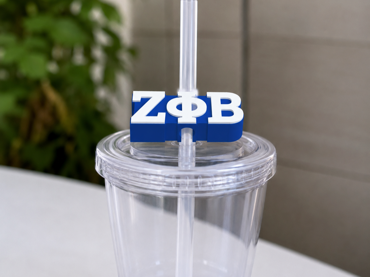 Zeta Straw Topper