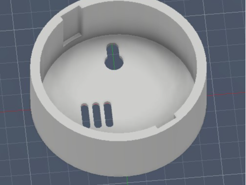 Suporte de parede para termohigrômetro