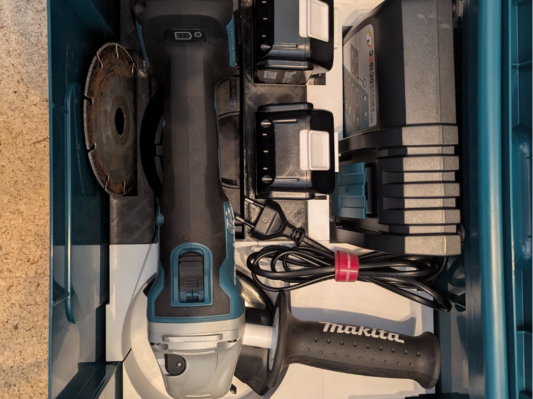 Makita Makpac Gr.3 für Winkelschleifer DGA511RTJ