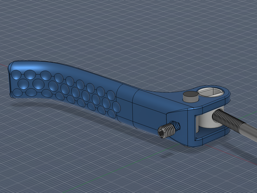 150% Leverage In-Line Brake Lever